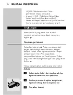 Preview for 32 page of Philips HQ 8825 User Manual