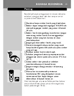 Preview for 27 page of Philips HQ 8865 User Manual