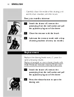 Preview for 8 page of Philips HQ 8870 User Manual