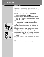 Preview for 24 page of Philips HQ 8870 User Manual