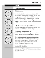 Preview for 59 page of Philips HQ 8870 User Manual