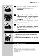 Preview for 65 page of Philips HQ 8870 User Manual