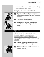 Preview for 75 page of Philips HQ 8870 User Manual