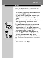 Preview for 155 page of Philips HQ 8870 User Manual