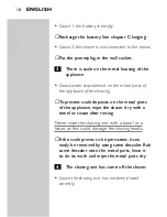 Preview for 16 page of Philips HQ 8894 User Manual