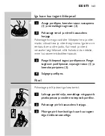 Preview for 161 page of Philips HQ 8894 User Manual