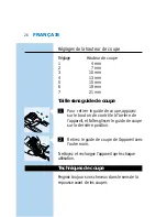 Preview for 24 page of Philips HQ C281 User Manual