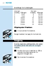 Preview for 10 page of Philips HQ C442 Manual