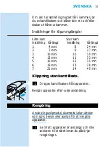 Preview for 13 page of Philips HQ C442 Manual