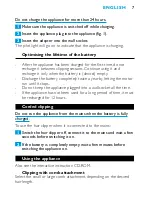 Preview for 7 page of Philips HQ-C888 Instructions For Use Manual