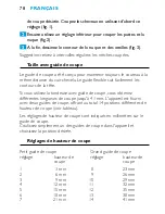 Preview for 78 page of Philips HQ-C888 Instructions For Use Manual