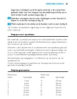 Preview for 85 page of Philips HQ-C888 Instructions For Use Manual