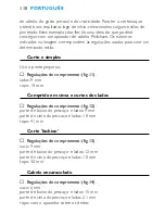 Preview for 110 page of Philips HQ-C888 Instructions For Use Manual