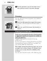 Предварительный просмотр 4 страницы Philips HQ4/41 User Manual