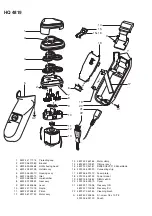 Preview for 2 page of Philips HQ4819 Service Manual