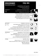 Предварительный просмотр 2 страницы Philips HQ4826/88 Specification Sheet