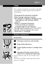 Preview for 75 page of Philips HQ5413 User Manual