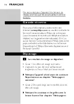 Preview for 34 page of Philips HQ560 Manual