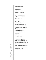 Philips HQ5812 User Manual preview