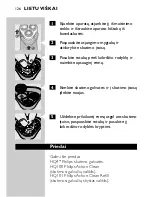 Предварительный просмотр 124 страницы Philips HQ5817 User Manual