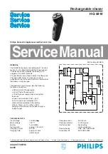 Philips HQ5818 Service Manual preview