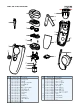 Preview for 2 page of Philips HQ586 Service Manual