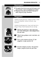 Preview for 21 page of Philips HQ586 User Manual