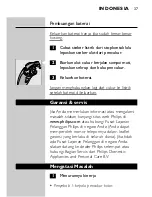 Preview for 35 page of Philips HQ586 User Manual