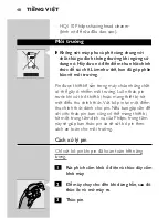 Preview for 46 page of Philips HQ586 User Manual
