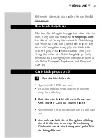 Preview for 47 page of Philips HQ586 User Manual