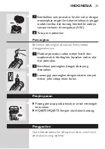 Preview for 19 page of Philips HQ6070/16 User Manual