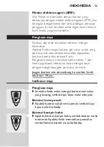 Preview for 13 page of Philips HQ6090 User Manual