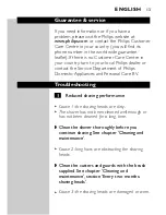 Preview for 11 page of Philips HQ6605 User Manual
