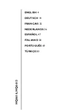 Philips HQ6613 User Manual preview