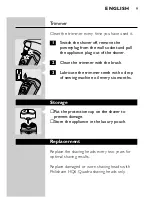 Preview for 7 page of Philips HQ663 Instructions Manual