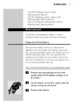 Preview for 9 page of Philips HQ664/17 User Manual