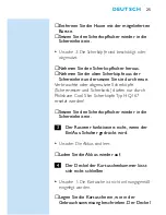 Preview for 23 page of Philips HQ6705 User Manual
