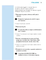 Preview for 73 page of Philips HQ6705 User Manual