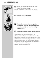 Preview for 40 page of Philips HQ6843 User Manual