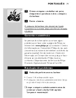 Preview for 77 page of Philips HQ6843 User Manual