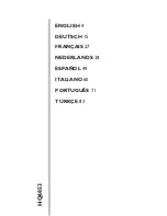 Philips HQ6853 User Manual preview