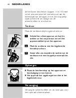 Preview for 42 page of Philips HQ6853 User Manual