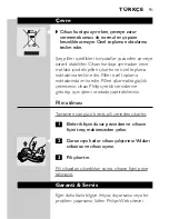Preview for 89 page of Philips HQ6853 User Manual
