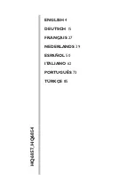 Philips HQ6854 User Manual preview