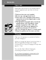 Preview for 2 page of Philips HQ6854 User Manual