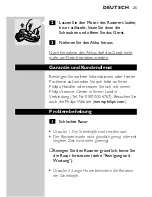 Preview for 23 page of Philips HQ6854 User Manual