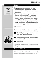 Preview for 91 page of Philips HQ6854 User Manual