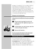 Preview for 11 page of Philips HQ6863 User Manual