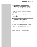 Preview for 49 page of Philips HQ6863 User Manual