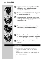 Preview for 58 page of Philips HQ6863 User Manual